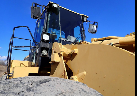 CAT 950G II 962G II 966G II 972G II 980G II Front Center Windshield Glass
