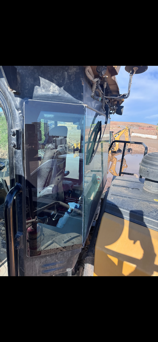CAT Caterpillar 950 950M 962M 966M 972M 980M 982M Rear Side Cab Window Glass
