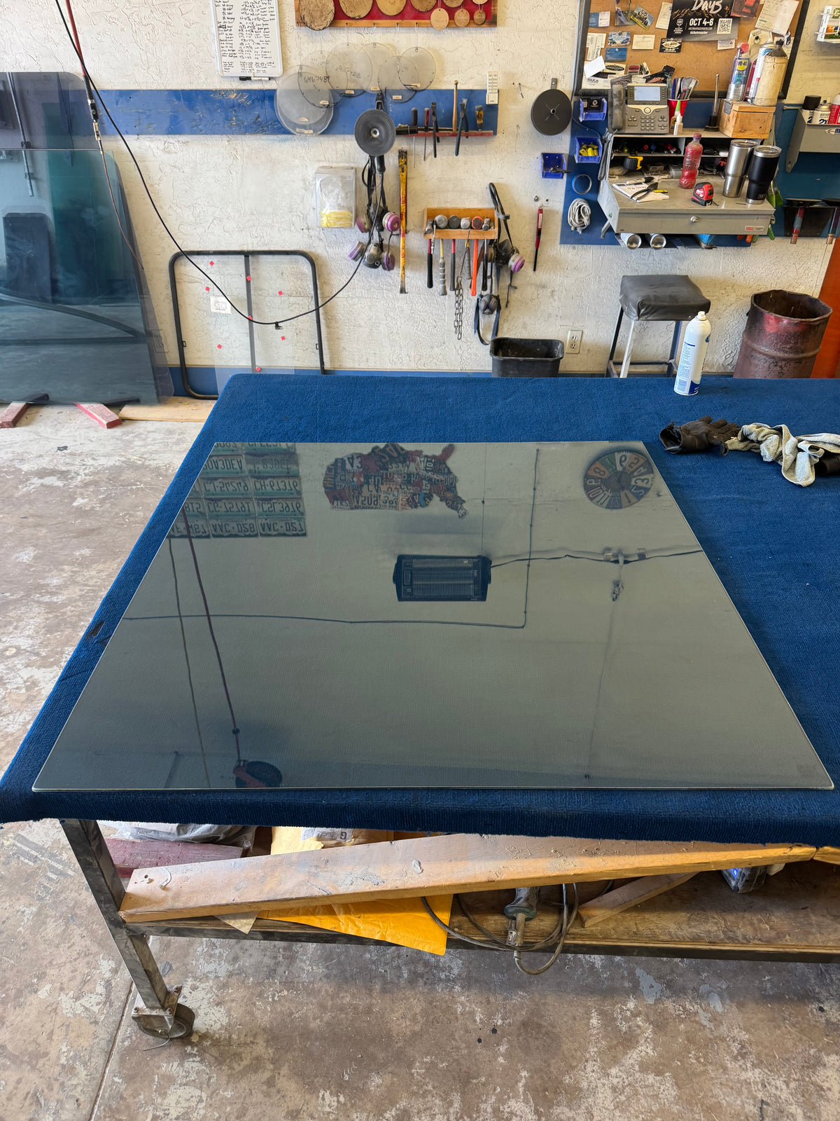 CAT 950G II 962G II 966G II 972G II 980G II Front Center Windshield Glass