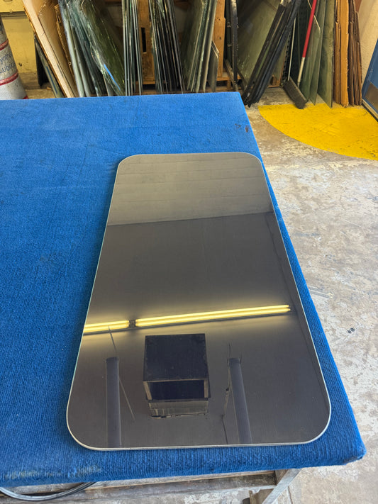 Kalmar Ottawa Terminal Tractor Rear Door Glass – 38 1/2" × 19 15/16